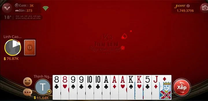 Cách chơi Tiến Lên Miền Nam với đôi hiệu quả